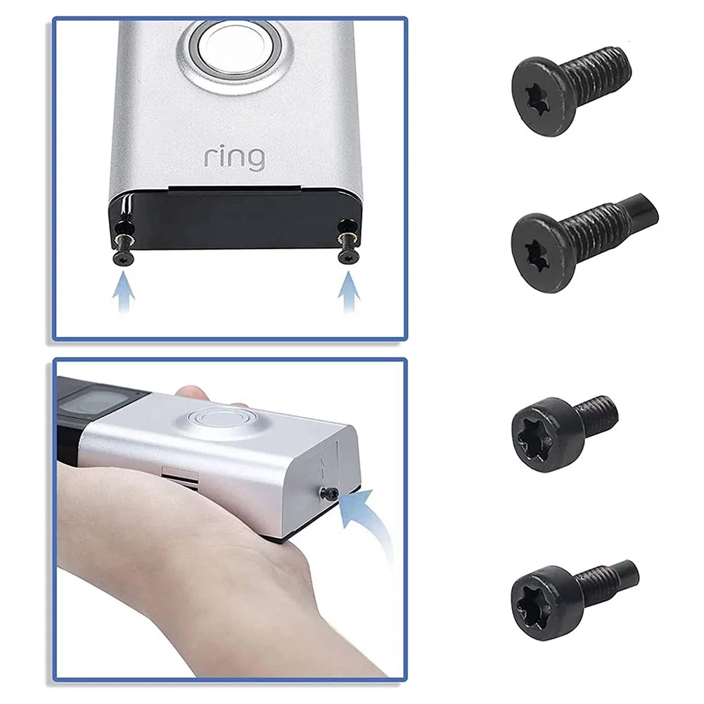 Ring Doorbell Replacement Kit with Screwdriver and 16 Screws The Perfect Solution to Keep Your Doorbell Secure