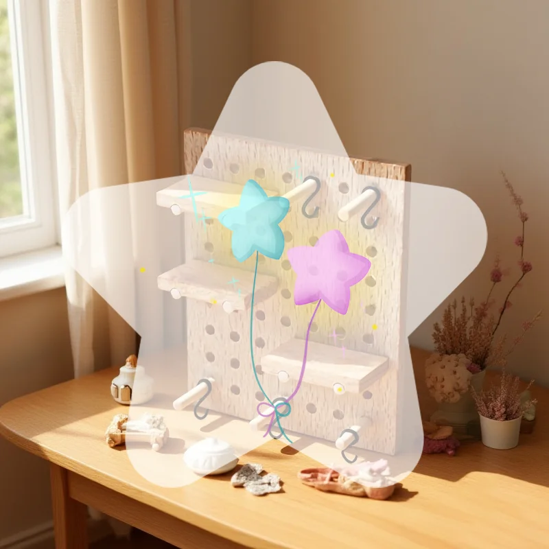 

1:12 Dollhouse Miniature Wall Storage Rack Perforated Board Furniture Home Model Decor Toy Doll House Accessories