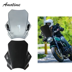 For KAWASAKI Z650RS Z650 RS 2022 2023 Motorcycle Windscreen Windshield Covers Screen Smoke Lens Motorbikes Deflector