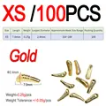 XS 100pcs Gold