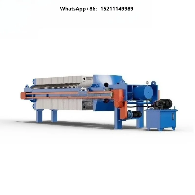 High Pressure Industrial Cast Iron Filter Press Machine