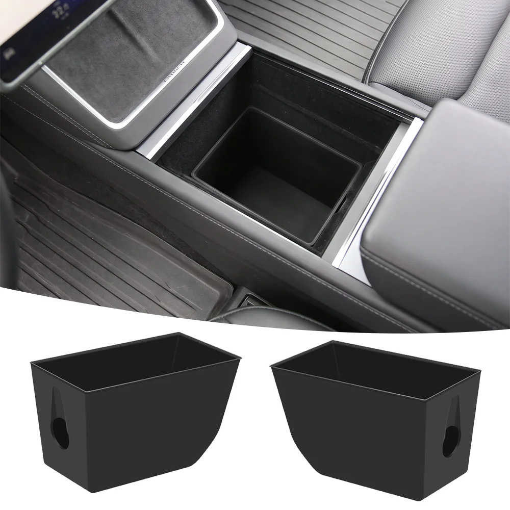 Car Center Console Insert Hidden Storage Box Organizer Tray Interior Accessories For Tesla Model Y Juniper 2025 Model YL