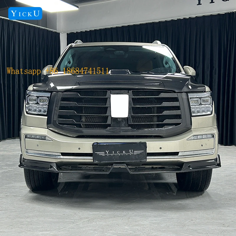 Real Carbon Fiber Small Body Kit TK500 Hi4-Front Splitter Grille Rear Lip Hood Roof Spoiler Wheel Arches
