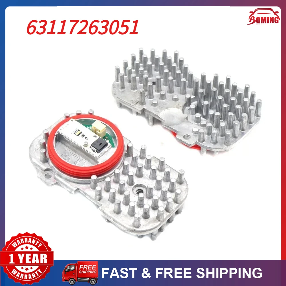 63117263051 Car LED Driver Module Headlamps Control Unit For BMW X5 X3 3 6 Series E92 E93 F06 F12 F13 F80 F32 F33 1305715084