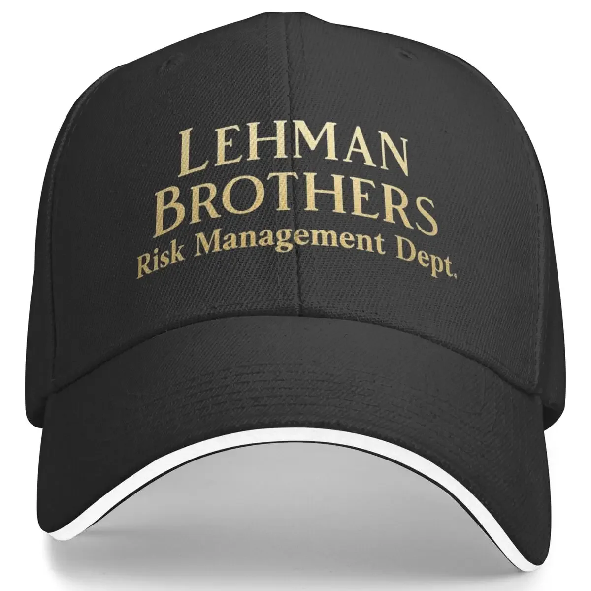 Risk Management Lehman Brothers Casual Baseball Cap Spring Trucker Hat Hot Sale Sport Snapback Cap Unisex-Teens Fun Baseball Cap