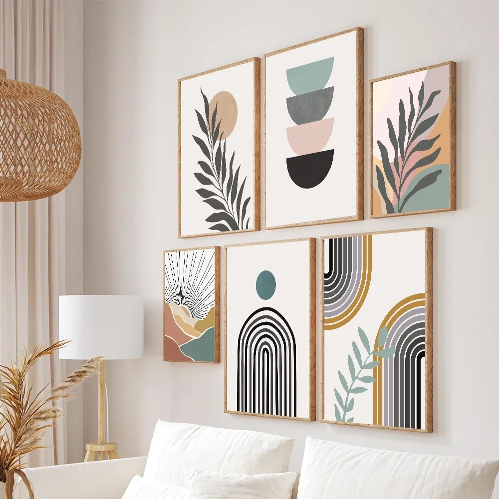 Multi-size 1PC frameless high-definition decorative paintings,Bohemian Wall Decor Colorful Art Gallery  Art Minimalist Poster Pr