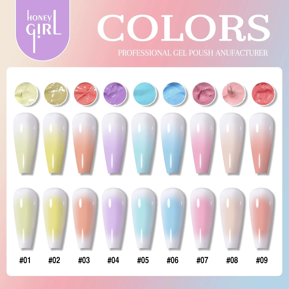 1pc Solid Makaron nail polish Gel 9 Grid Color Paint Gel High Saturation Thick Patching Gel UV&LED Nail Art Creation 3D Diy INS view 5