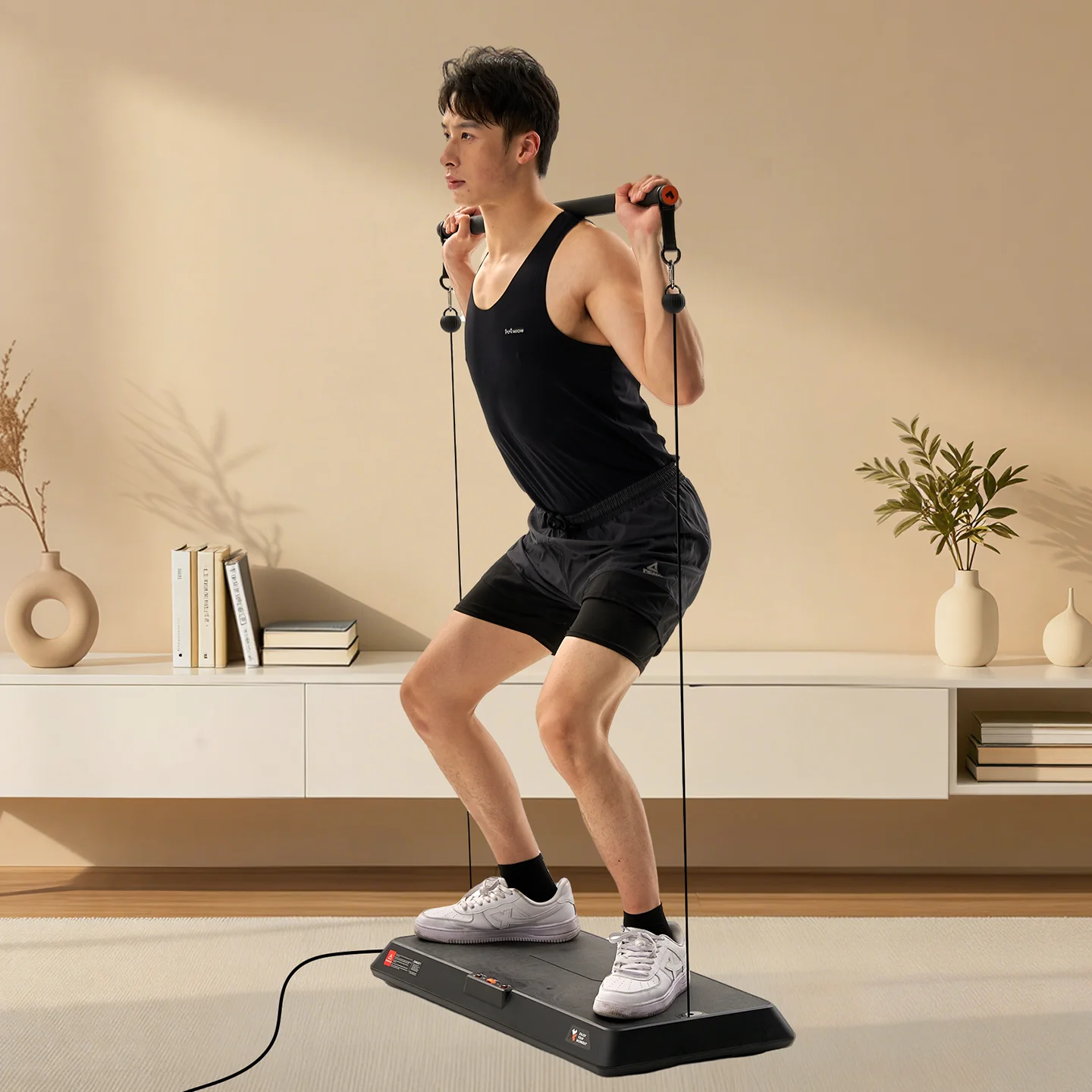 Multi Function ABS Cable Crossover Trainer for Home Gym Bodybuilding and Workout Equipment