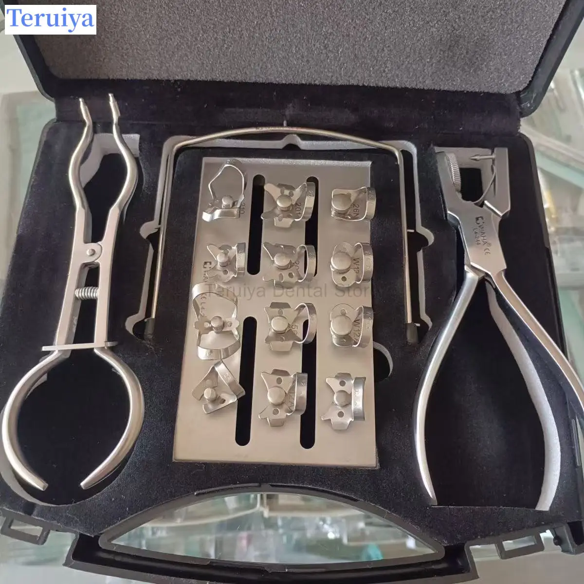 Professional Clinical Dental Oral Dam Kit | Precision Oral Dam Punch Tool | High-Quality Instruments for Endodontic Treatment &