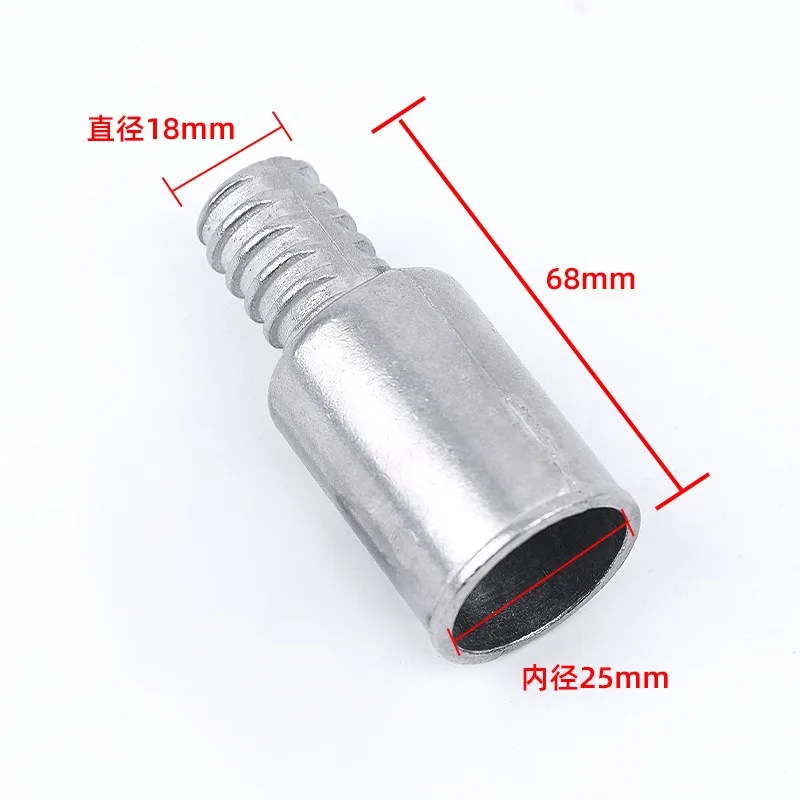 Aluminum Alloy American Thread Connector 22mm 25mm Extension Rod Telescopic Pole Fitting Parts