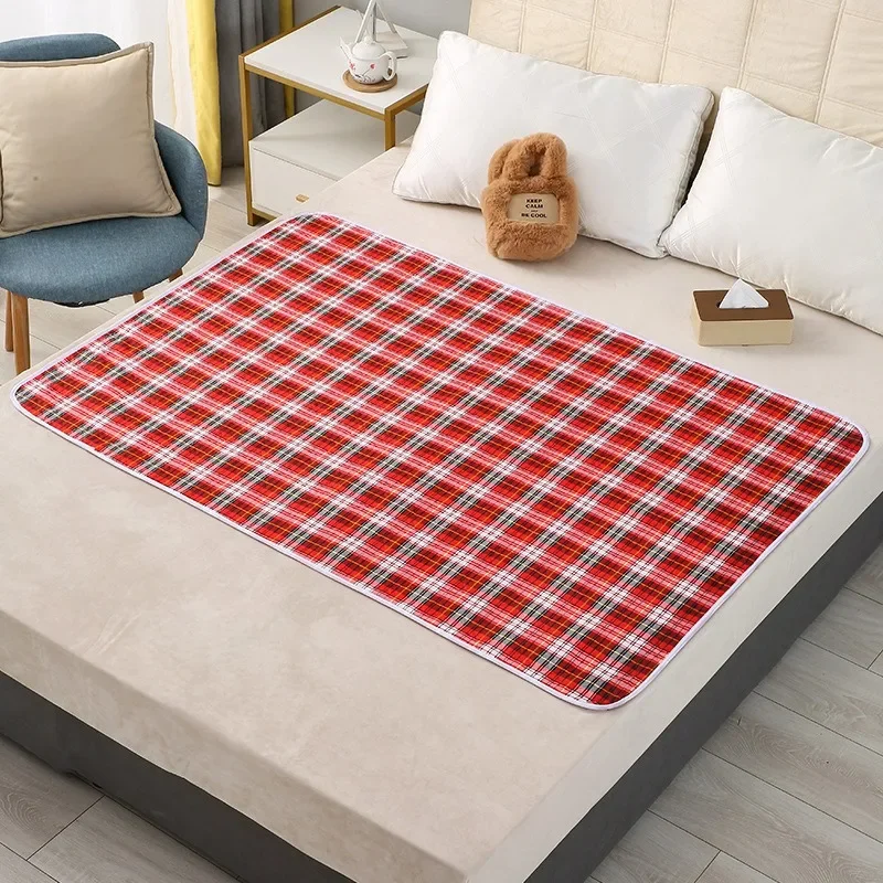 Waterproof Washable Reusable Mattress Urine Mat Elder Incontinence Pad Bed Protector Adult Diaper Nappy Beding Sheet Cloth