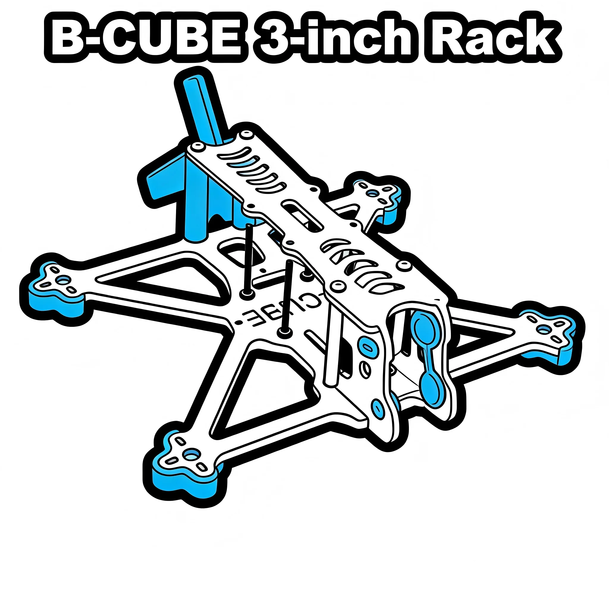 B-CUBE 3Inch Dji O4…