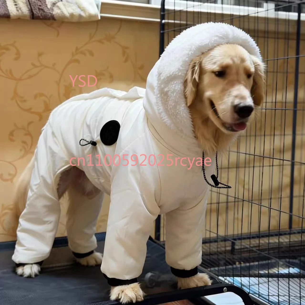 

Autumn Winter Pet Dog Jacket - Stylish Cool Windbreaker for Medium & Large Dogs