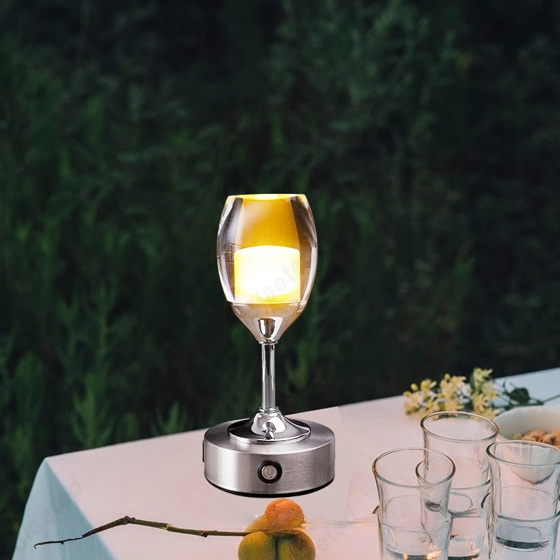 Creative New LED Eye Protection Table Lamp Restaurant Bar Coffee Shop Living Room Bedroom Bedside Atmosphere Decorative Lighting