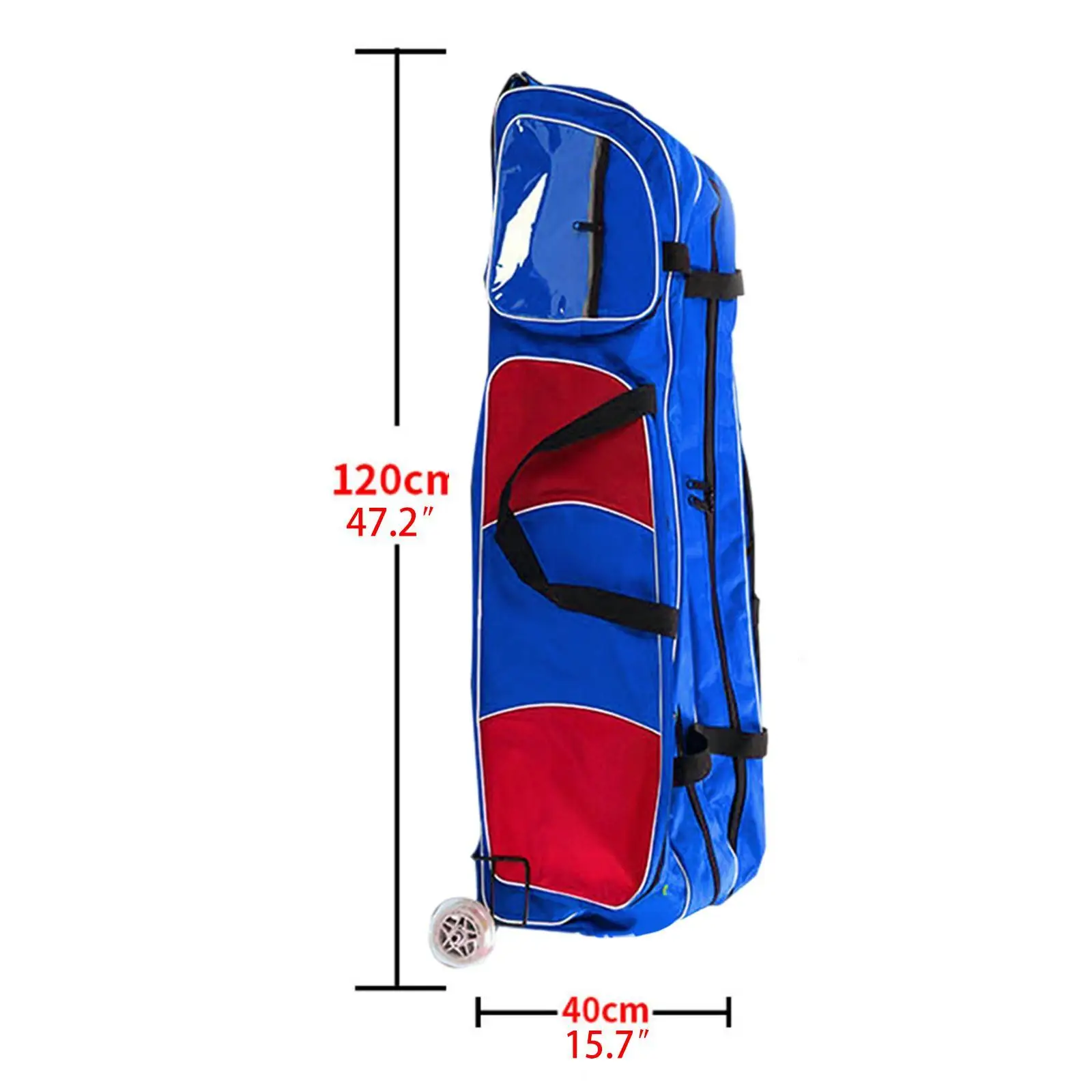 Fencing Bag Draw Bar Bag with Wheels Large Capacity Backpack Accessories Rolling