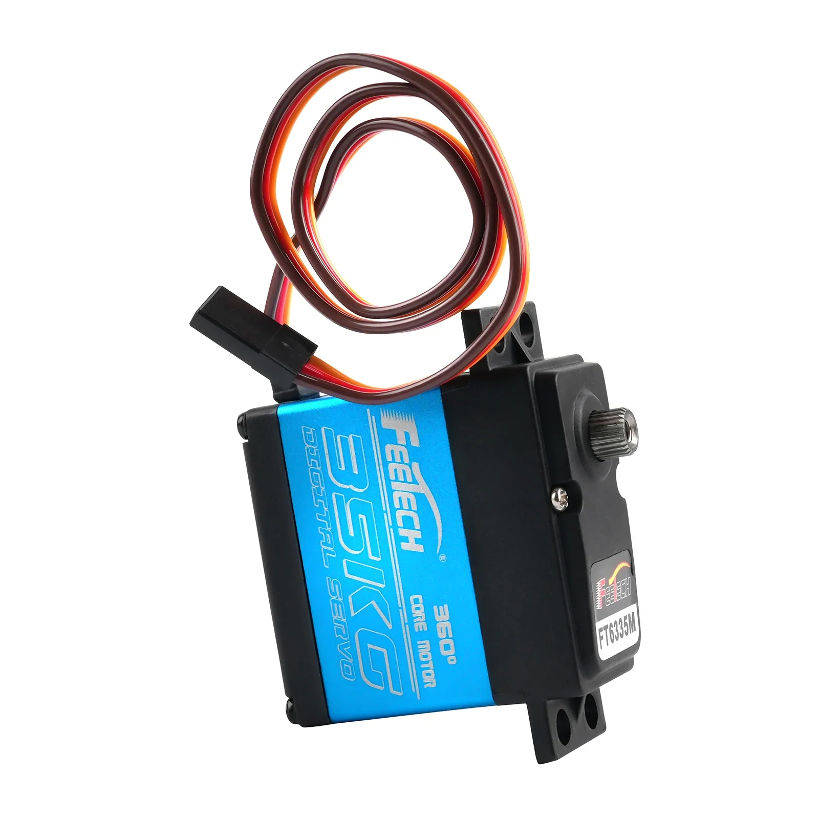 

Цифровой сервомотор FT6335M 35 кг, 7.4В, 360° ° Непрерывное вращение с металлическими шестернями (1/2/4 шт.)