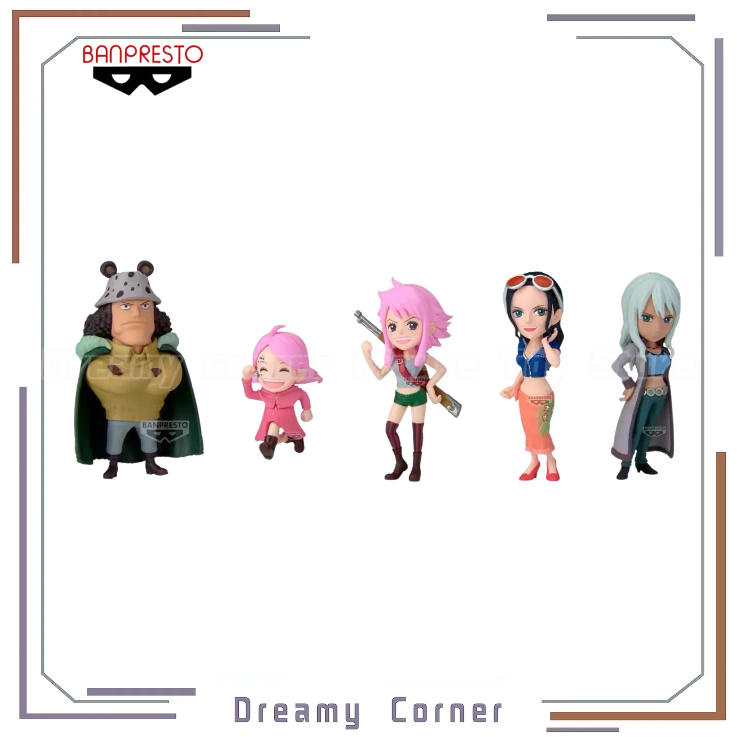 【In Stock】BANPRESTO WCF ONE PIECE Nico Olvia Robin JEWELRY.BONNEY Bartholomew Kuma Parent-Child Bloodline III Figure