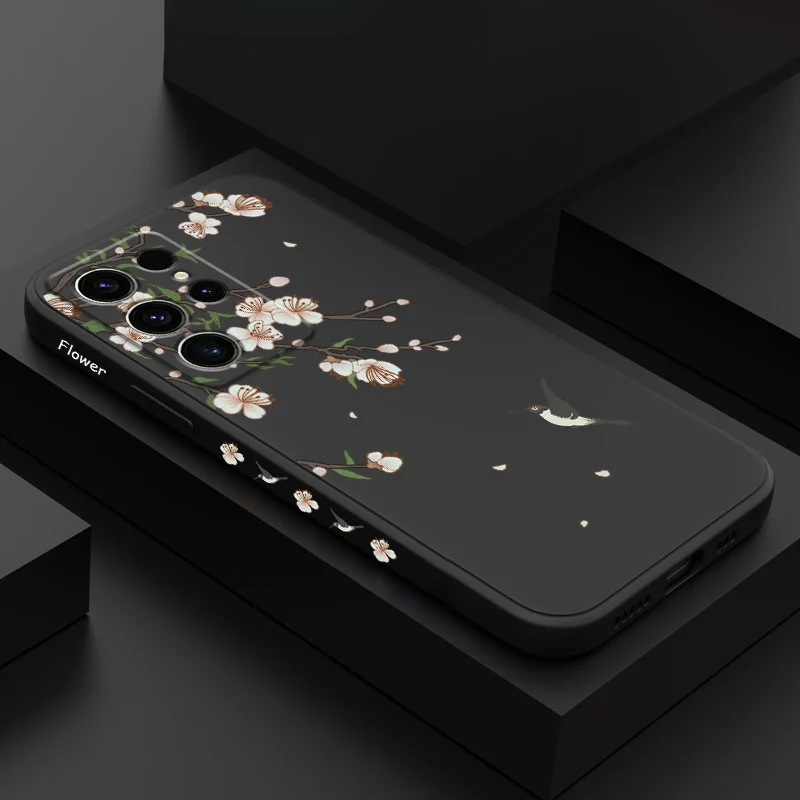 

Flower Finder Phone Case For Samsung Galaxy S25 S24 S23 S22 S21 S20 Ultra FE S10 S10E Plus Note 20 Ultra Silicone Cover