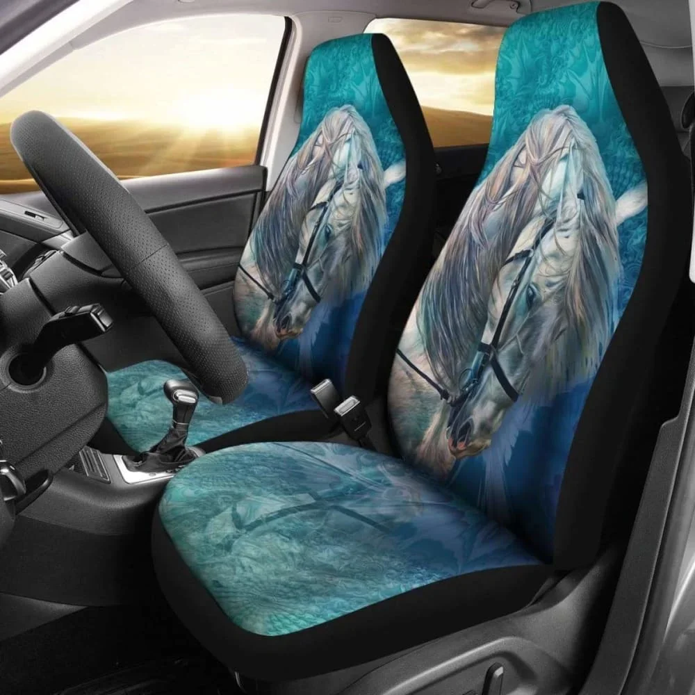 

Horse Car Seat Covers 170804,Pack of 2 Universal Front Seat Protective Cover