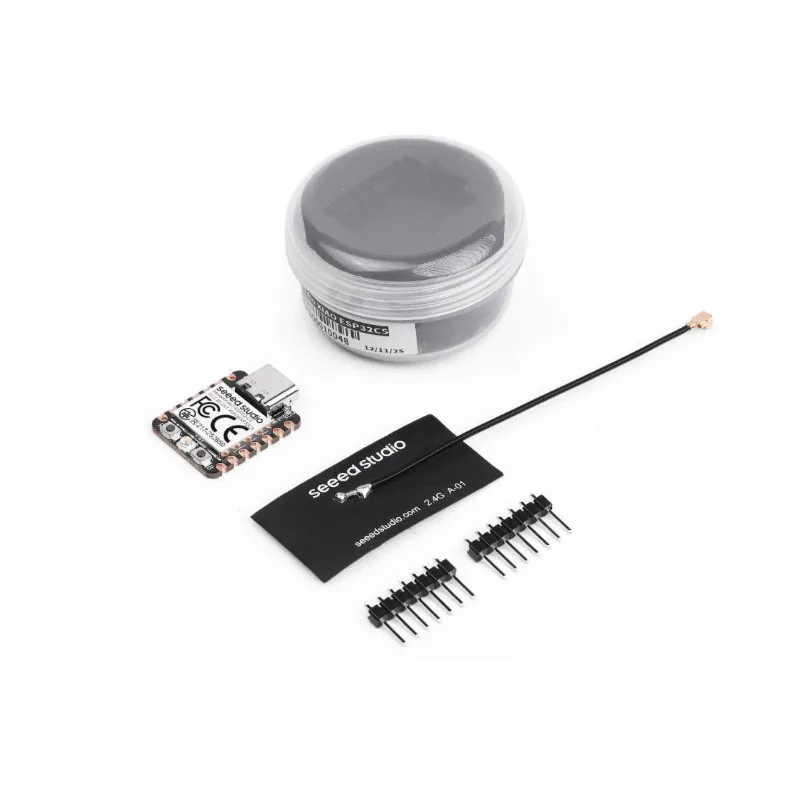 1/5 SZT. XIAO ESP32-C5 Seeed Studio Moduł WiFi 6 ESP32 C5 Mini Płytka Rozwojowa 5GHz 32-bit RISC-V Bluetooth IEEE 8MB RAM Zigbee — zdjęcie produktu 2