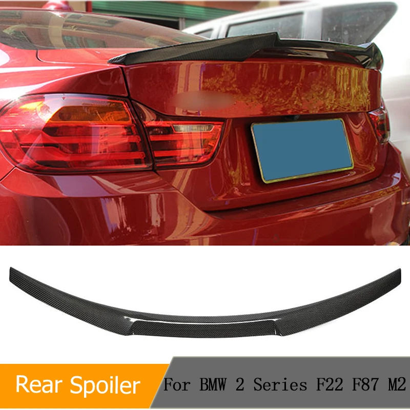 Rear Spoiler Wing For BMW 2 Series F22 F87 M2 220i 228i M235i M240i Coupe 2-Door 2014-2019 Carbon Fiber Rear Spoiler Boot Lid