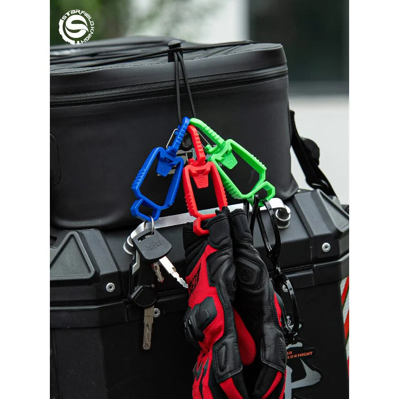 Starry Knight Motorcycle Glove Anti-Loss Clip Multifunctional Hook Accessory Outdoor Backpack Rotating Buckle Tool Clip