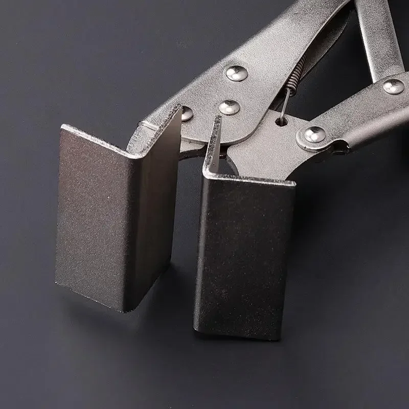 90 Degrees Angle Folding Pliers Flat Folding Counterattack Welding Pliers Sheet Metal Work Clamp Pliers Hand Tools