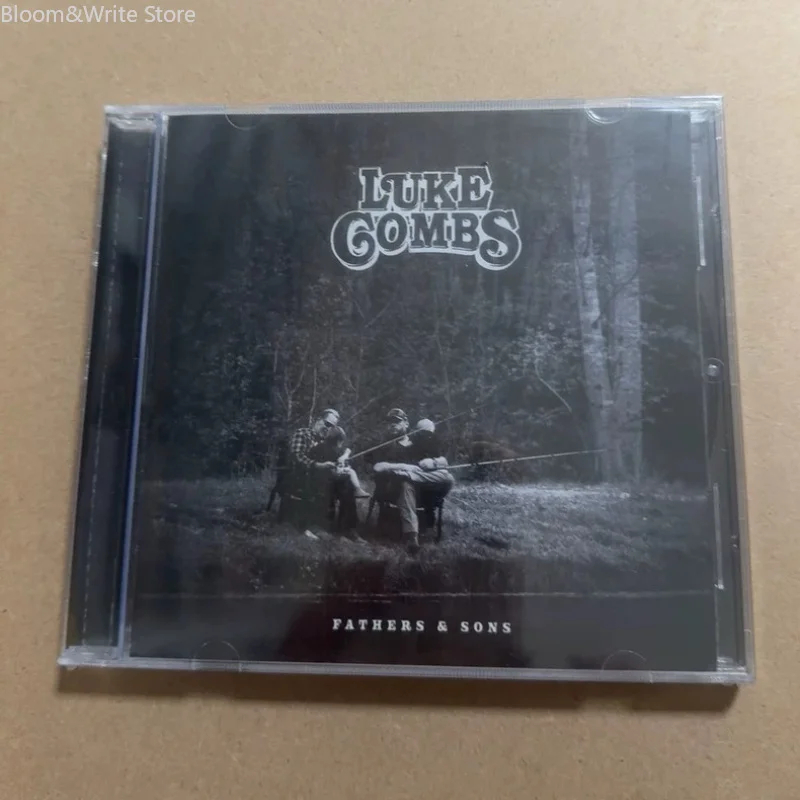 

2024 Classic Country Folk Ballads Luke Combs Music Album Fathers Sons CD Walkman Car Soundtracks Box Party Music Collection