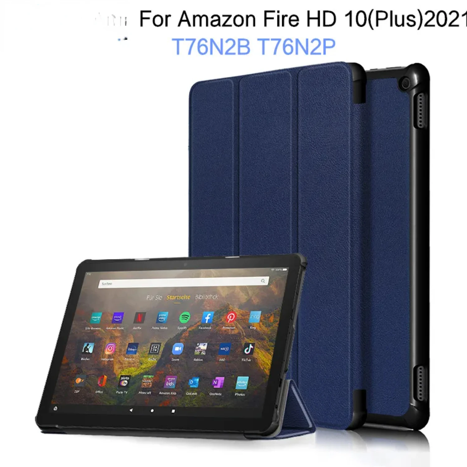 Elevate Your Device Experience with this Luxurious, Stylish, and Protective Premium Smart Tri-folding Stand Cover Case. Enhance