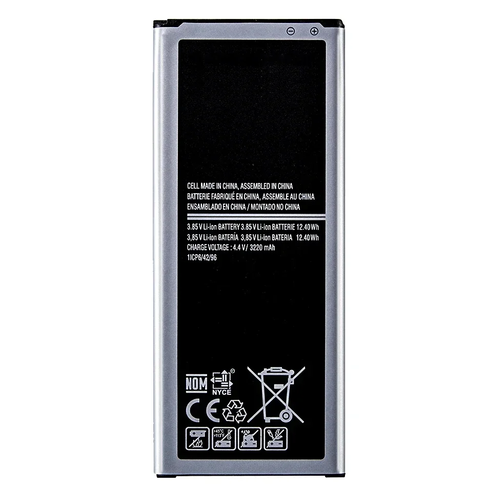 Battery EB-BN910BBE 3220mAh For Samsung Galaxy NOTE 4 SM SM-N910 N910A N910U N910F N910H N910V N910C + Batteries Warranty