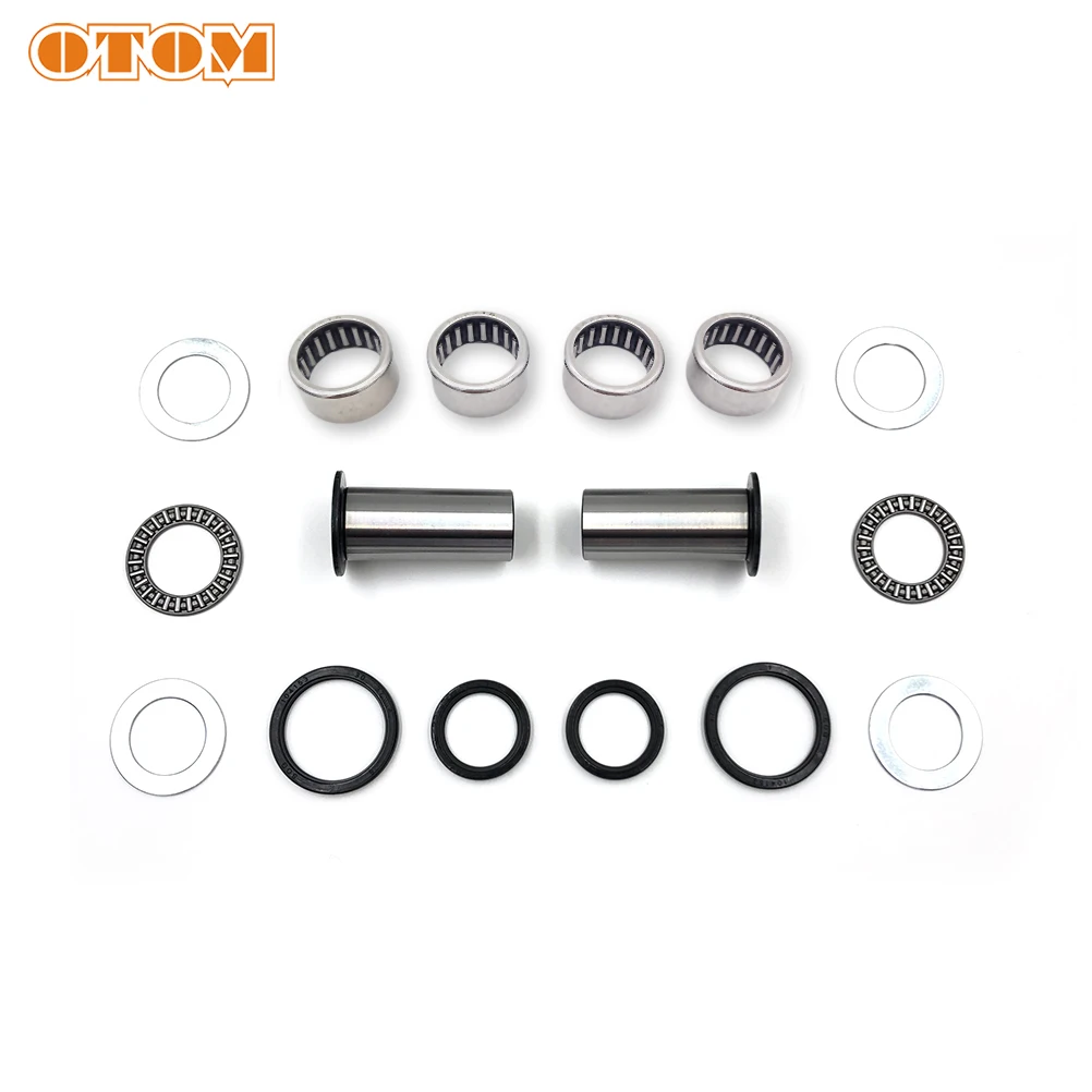 OTOM Motocross สวิงอาร์มมอเตอร์ไซค์ Maintenance Kit Roller เข็มจุดด้านในด้านนอก Spacer ซีลน้ำมัน Bushing สำหรับ SUZUKI RM RMZ 250