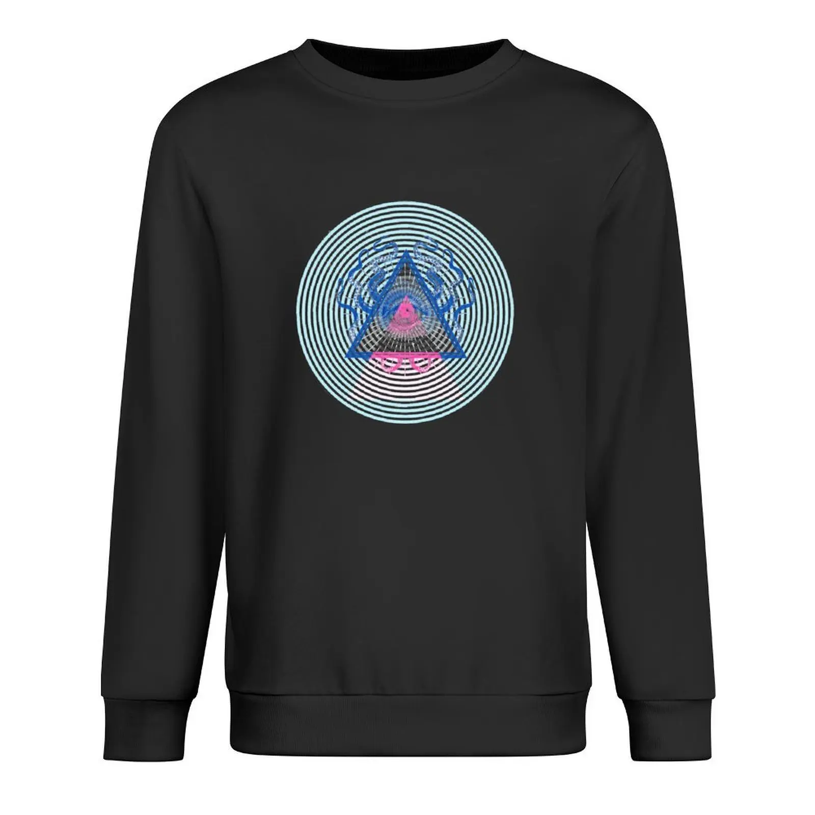 

Illuminati Pop Pullover korean style clothes male clothes tracksuits korean clothes oversize sweatshirt