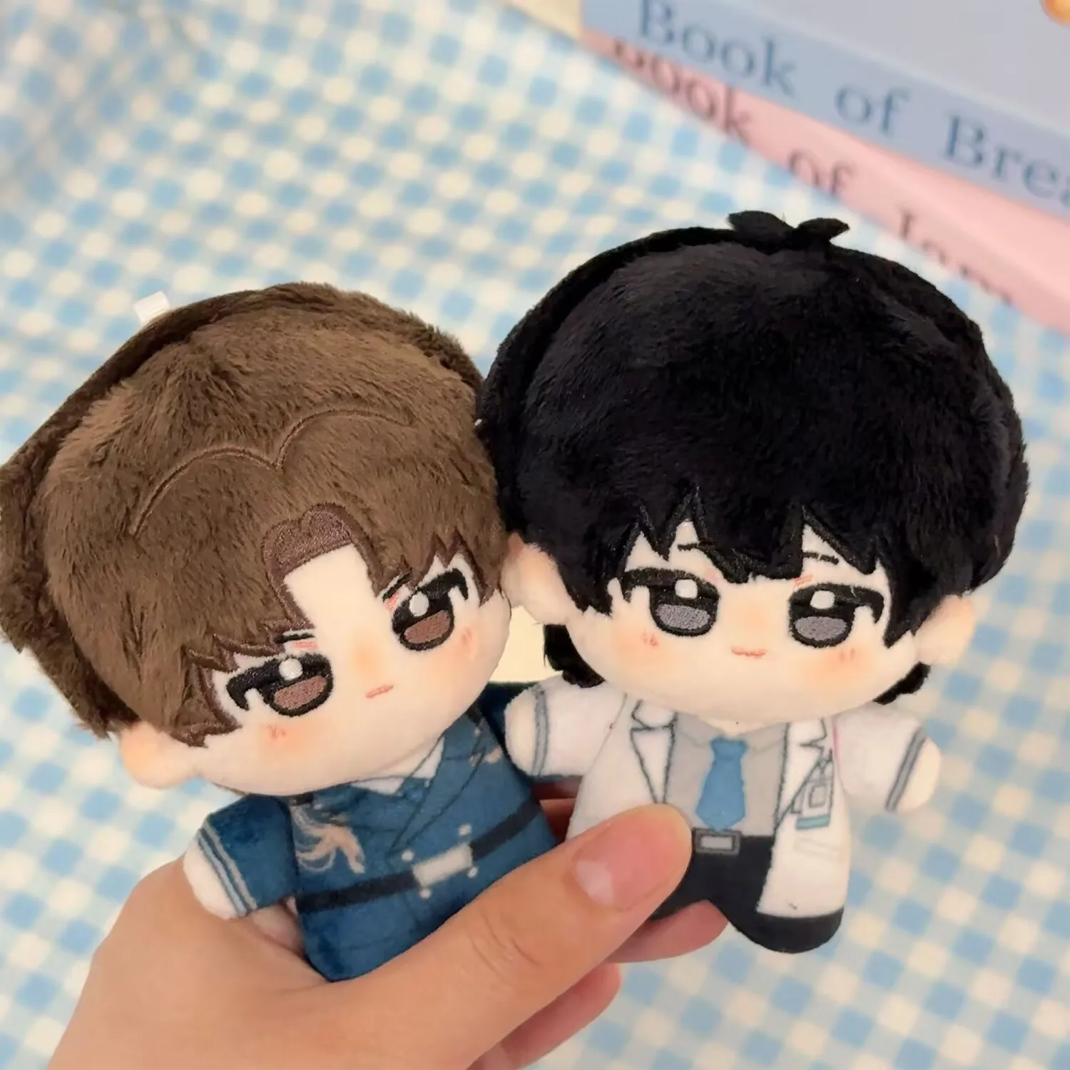 Xu Ze lu Heyang، دمية قطنية 10 سم "صلبة للإيقاف" قلادة دمية قطيفة محيطة هدية عيد ميلاد