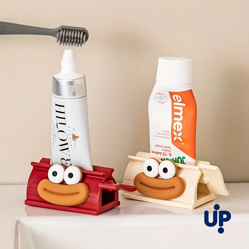 Joyful Sausage Oral Care Device: Convenient to Carry Without Needing Power Supply Toothpaste squeezer