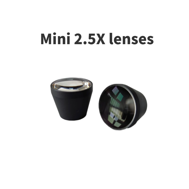 Imagem -02 - Burite Novo Mini Tamanho Ttl Lupas Lentes em Pares 2.5x 3.0x 3.5x Ttl Através da Lente Lente Usada para Fazer Ttl Lupas Dentárias