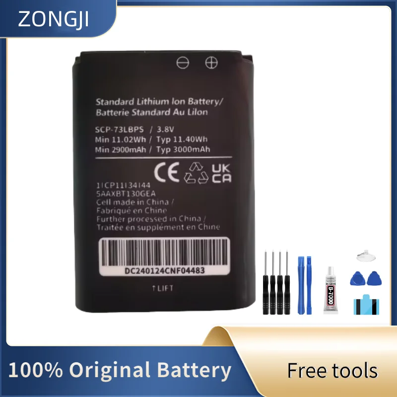 

ZONGJI New Compatible Battery For Kyocera DuraXV Extreme E4810 2900mAh SCP-73LBPS Phone Replacement Batteries +Tools