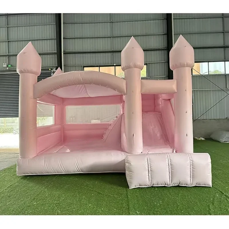 Wholesale Pastel Pink Bouncer Bounce House Bouncy Castles To Buy
