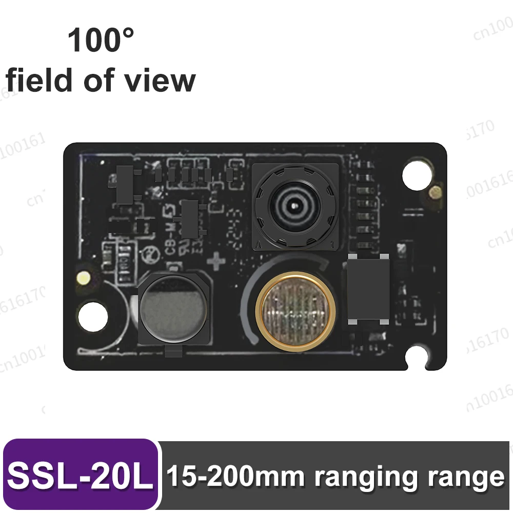 

Solid State Lidar Sensor SSL-20L 15-200mm Ranging Range 100° Field of View Home Service Robot Avoidance Sensing Module