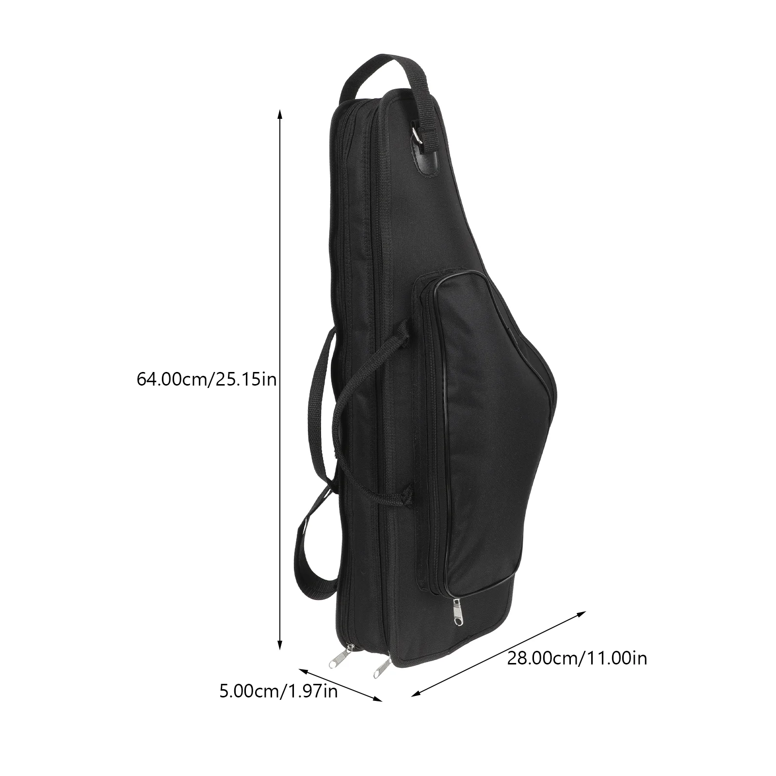 Alto Saxophone Case Backpacks Soft Container Accessories Instrument Holder Cloth for Storage Travel Suitcase Organiser Bags