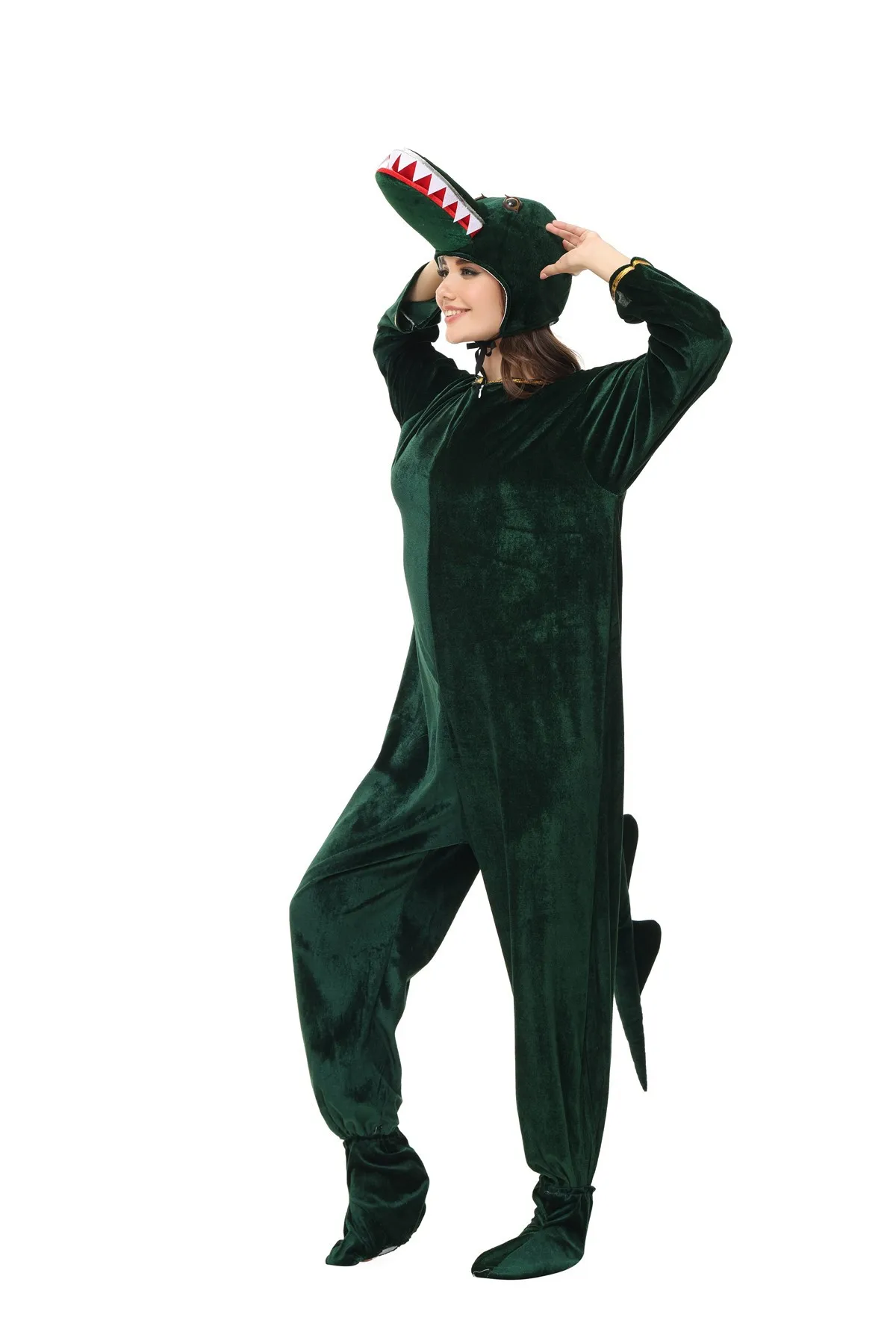 Amusement Park Children's Show Cosplay Crocodile Onesie Animal Doll Costumes