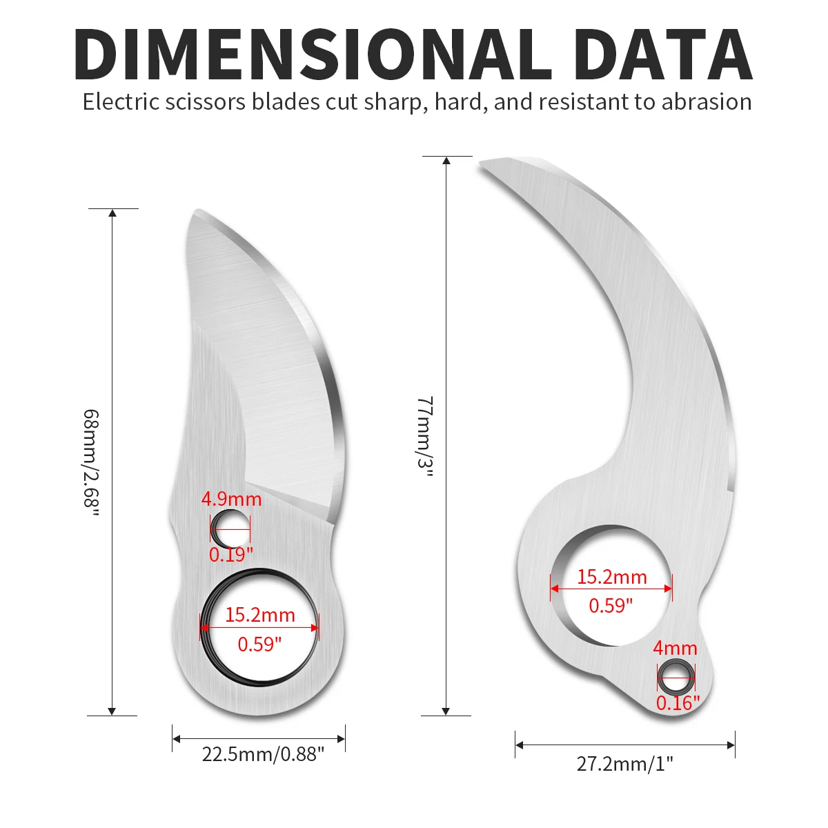 SK5 Electric Pruning Shears Blades 30mm Sharp Cutting-Blade Electric Pruning Shears And Rechargeable Electric Garden Shears