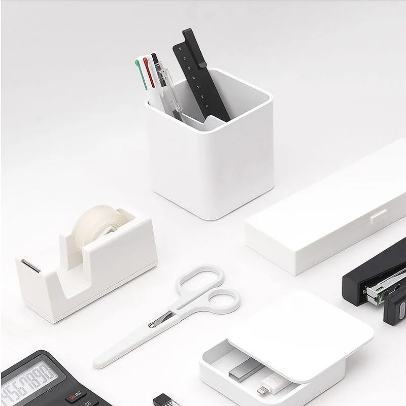 Kaco Original  LEMO  Scissors with Utility Knife Office Stationery Knife Waterproof and Rustproof  Shears paper cutting scissors