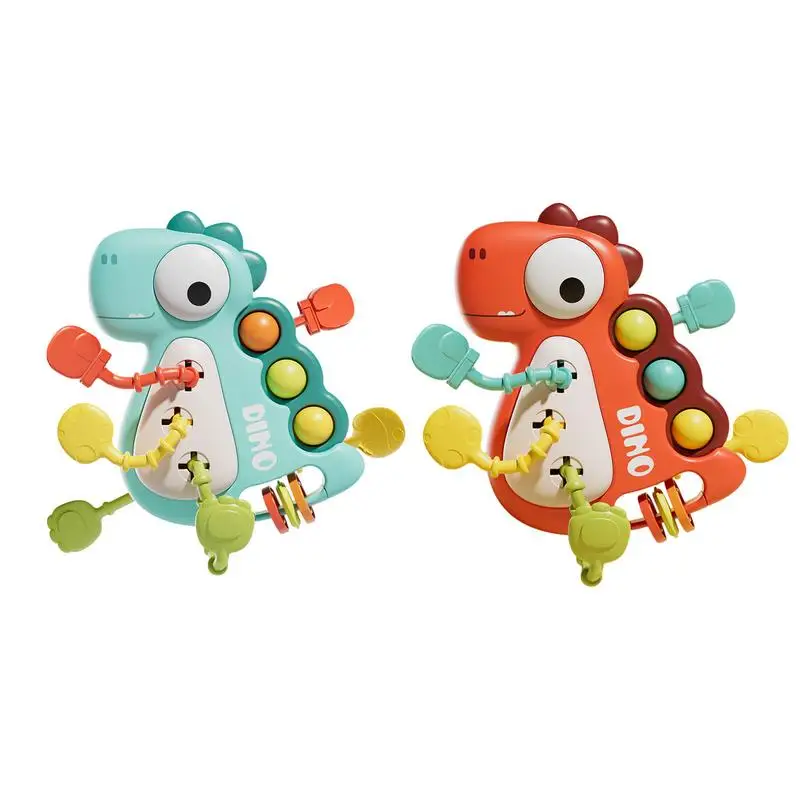 Toddler Pull String Activity Toy String Finger Grasp Training Early Learning Education Toys Development Baby Rattle Teether Toys