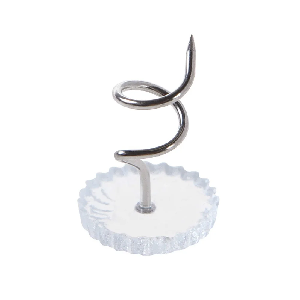 20Pcs Bedskirt Pin Fixers Spiral Upholstery Anchors for Furniture Covers Non-Rust Grips Adjustable Height Support Strong Hold