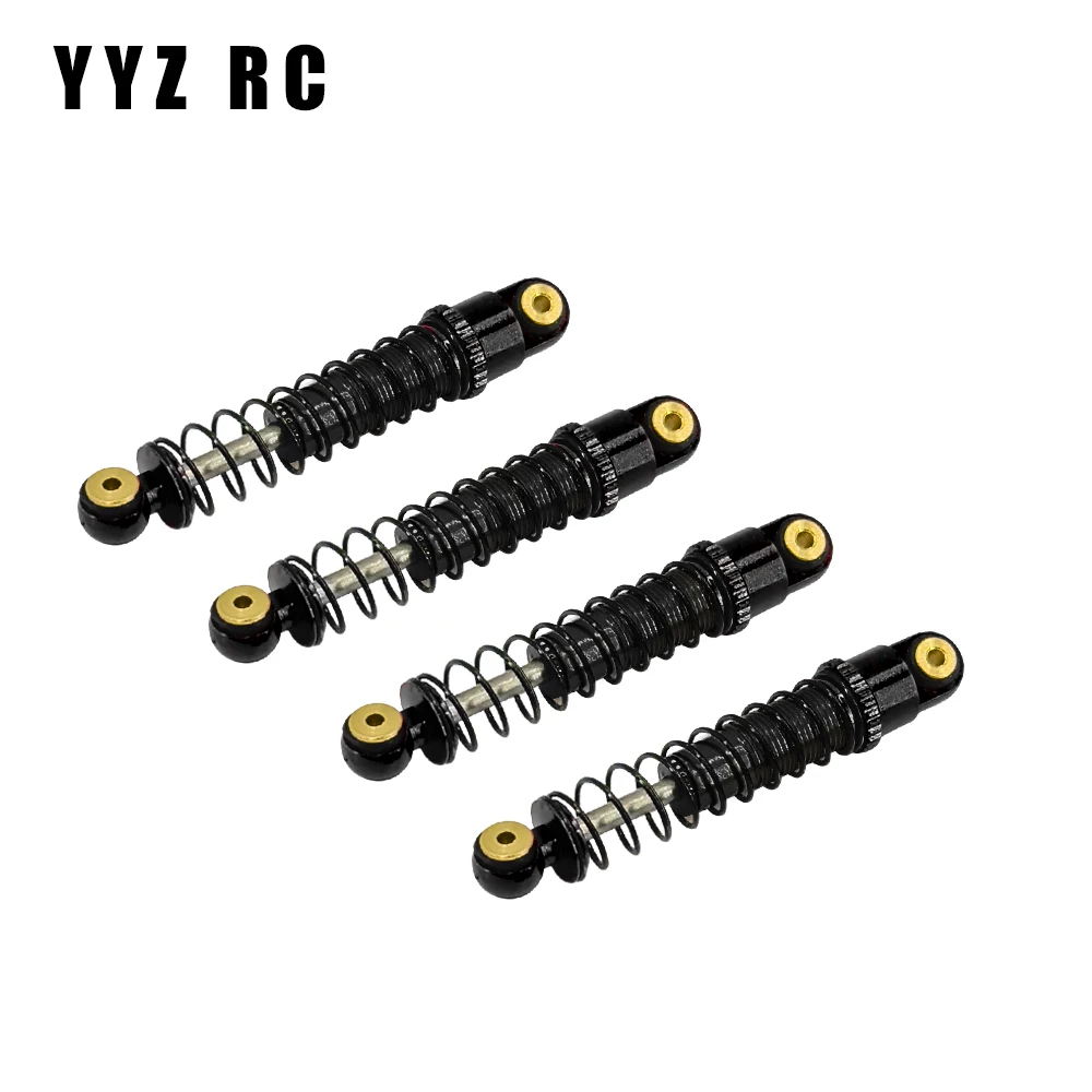 Metal Shock Absorber 40.5MM Oil Damper for Axial SCX24 C10 1/24 RC Crawler Car Ford Bronco Jeep Gladiator