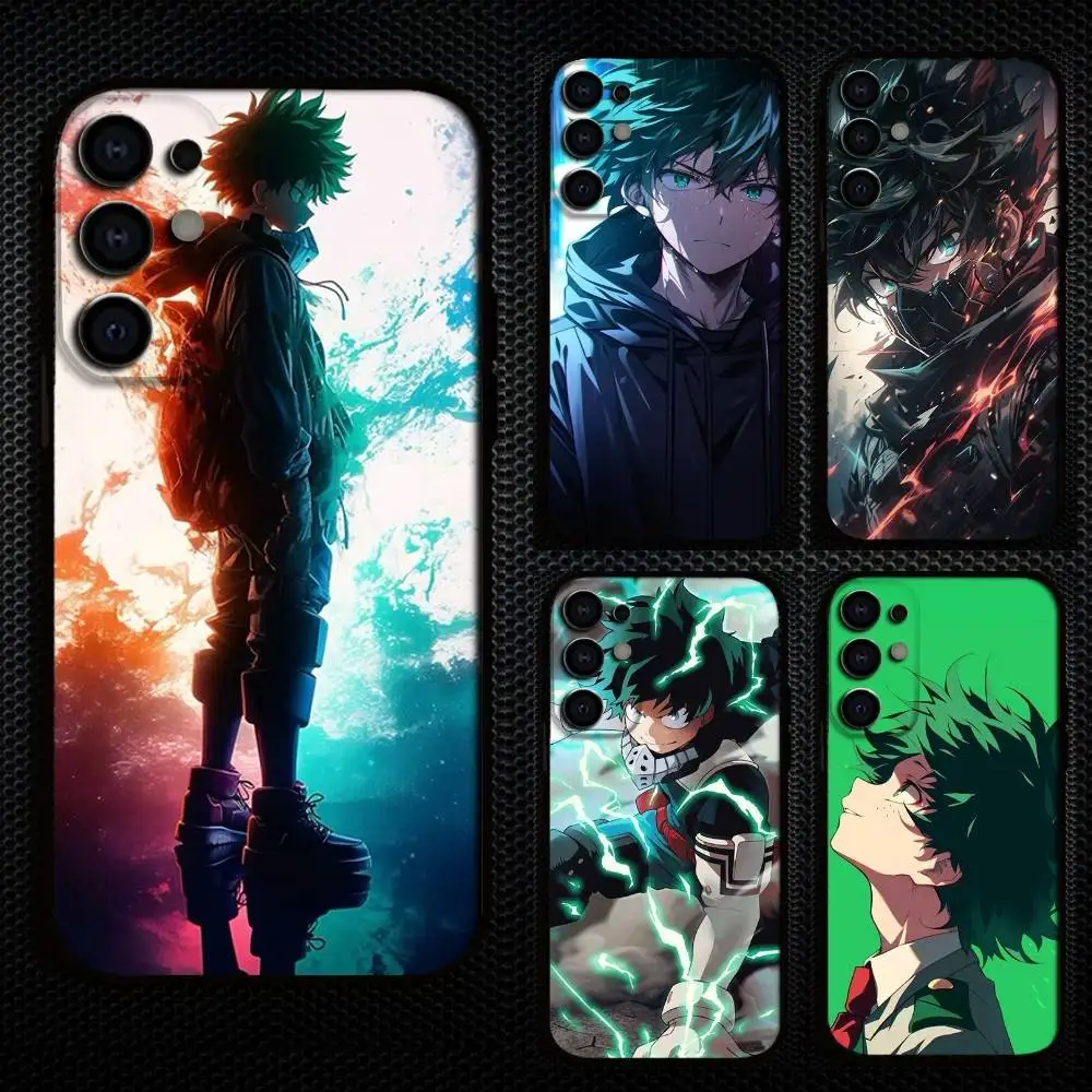 

My Hero Art Phone Case For Samsung S25,S24,S21,S22,S23,S30,Ultra,S20,Plus,Fe,Lite,Note,10,9,5G Black Cover