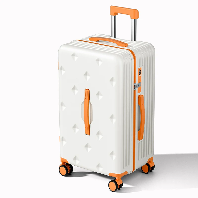 

Large-capacity Luggage for Men and Women 32-inch Travel Trolley Suitcase 20-inch Combination-lock Cabin Bag with Silent Wheels