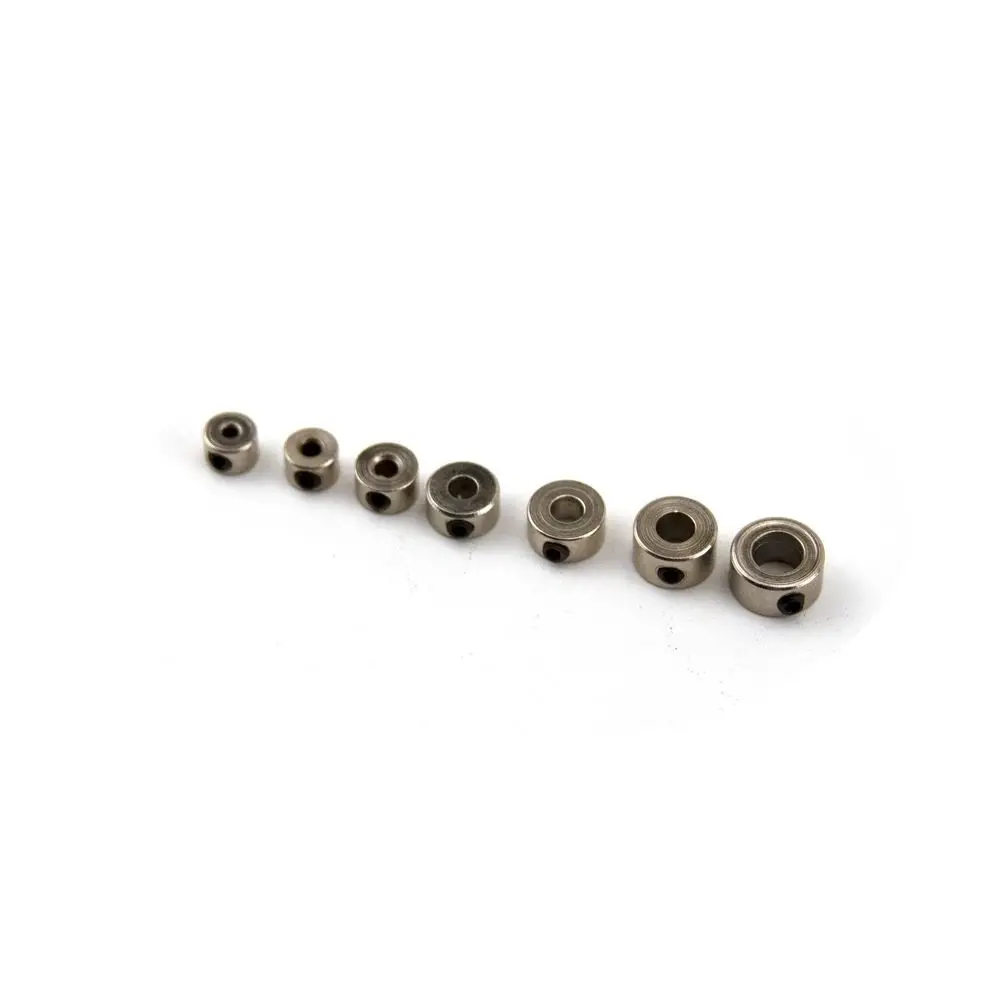 10PCS Metal Wheel Lock Collar Shaft Axle Bushing Landing Gear Stopper Inner Dia 1.6/2.1/2.6/3.1/3.6/4.1/5.1MM for RC Model Parts