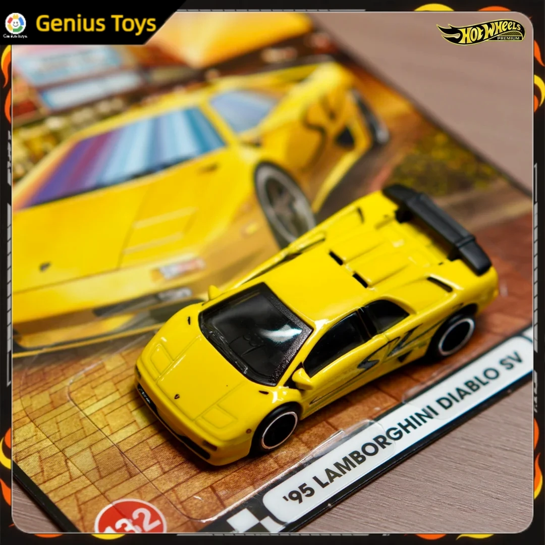 

Mattel 2025 Hot Wheels 1:64 Premium Boulevard '95 Lamborghini Diablo SV Alloy Vehicle Collectible Diecast Car Model Toy Gift
