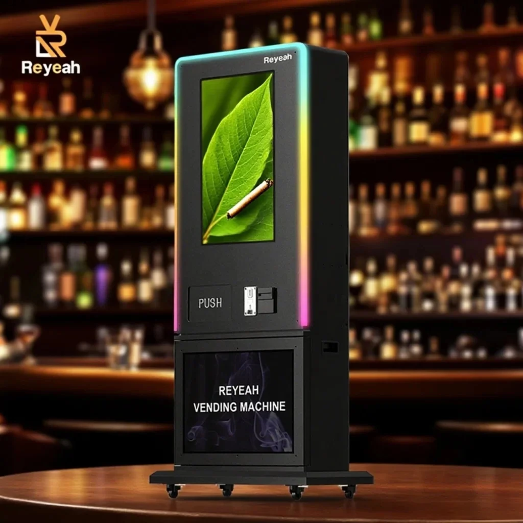 Tobacco Vending Machine with Age Verification Digital Free Stand Cbd Wall Combo Vending Machines